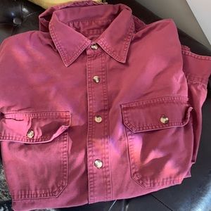 Men’s long sleeve Cabelas Outdoor Gear Sz M  100% cotton. Very good condition!